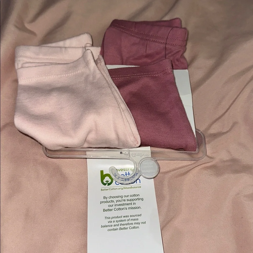 H&M Newborn Hat Duo - Light Pink & Dusty Rose